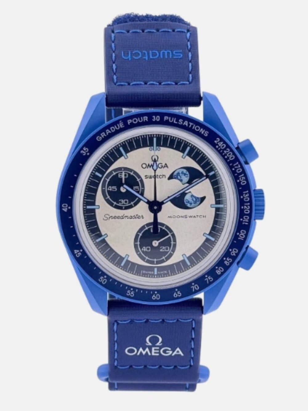 Swatch X Omega MoonSwatch Mission to the Super Blue Moonphase